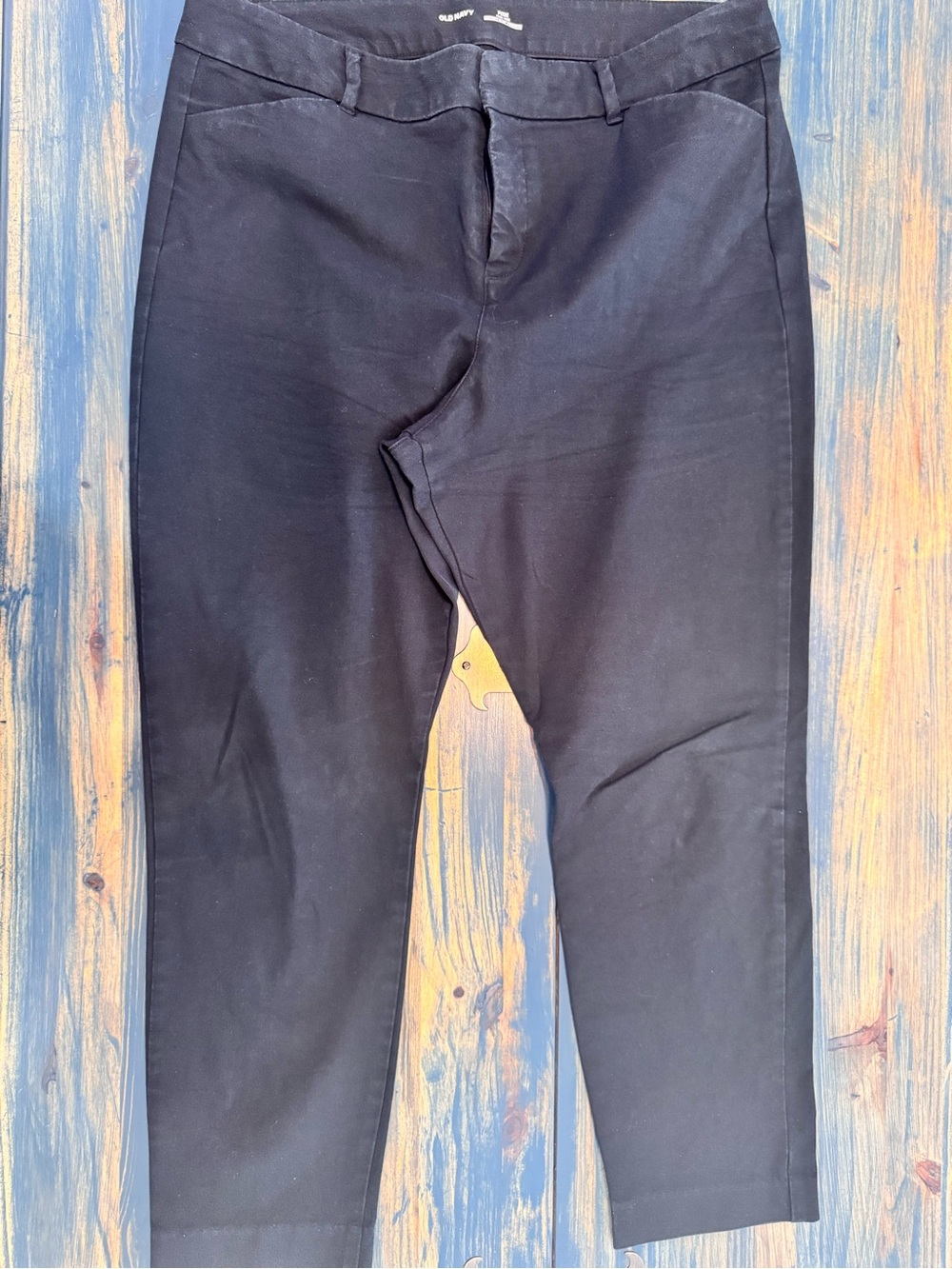 Old Navy Black Stretch Chino Pants
